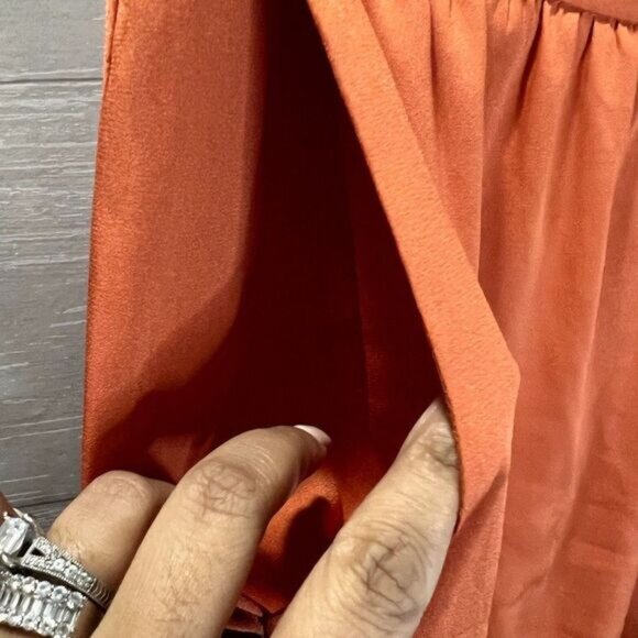 Mustard Seed Women's Relaxed‎ Pants Elastic Waist Casual Pants with Pockets - Picture 6 of 7